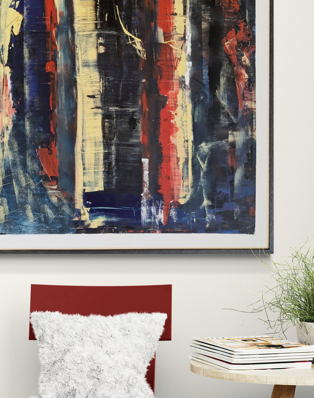 Brogatan, abstract art by KMJ