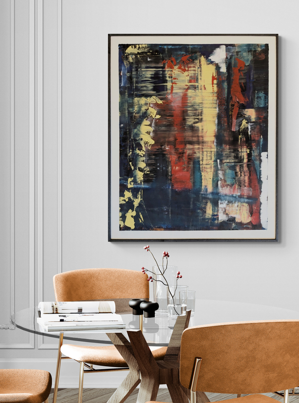 Brogatan, abstract art by KMJ